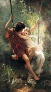 Pierre Auguste Cot Spring, 1873 oil painting artist